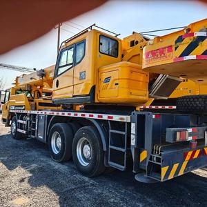 Grúa sobre orugas usada QY25K5A de 25 toneladas, año 2018, con PLC, motor, caja de cambios y bomba, maquinaria de construcción - Product Image 3