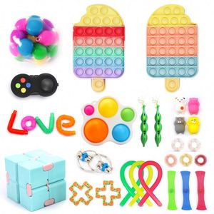 New Push Pop Bubble Fidget Toys Set Sensory Stress Relief Advent <b>Calendar</b> with Plastic & Rubber Materials for Ages 5-14+ - Product Image 5