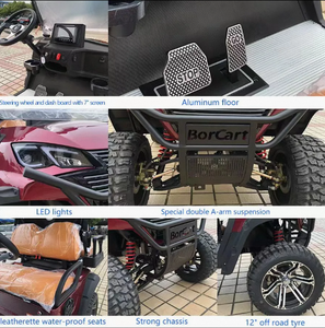 รถกอล์ฟไฟฟ้ารุ่นใหม่ พร้อมใบรับรอง CE แบตเตอรี่ลิเธียม รับน้ำหนักได้ 300 กก. ระยะทาง 54 หลุม - Product Image 6