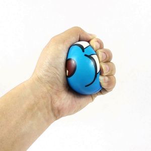 Oem 6.3 Cm Customized Logo Emoticons Stress Promotional Smile Face Pu Foam Soft Ball Toys - Product Image 4