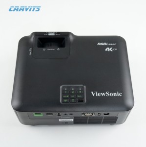 โปรเจคเตอร์ <span class=keywords><strong>Viewsonic</strong></span> LX700-<span class=keywords><strong>4K</strong></span> Ultra <span class=keywords><strong>4K</strong></span> DLP ความสว่าง 2500 ลูเมนส์ เลเซอร์ไตรรงค์สี ความคมชัด 3000000:1 ซูม 1:6 เหมาะสำหรับธุรกิจและการศึกษา - Product Image 2