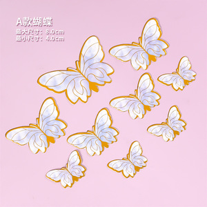 Decoraciones <span class=keywords><strong>de</strong></span> <span class=keywords><strong>Pastel</strong></span> con Mariposas 3D <span class=keywords><strong>de</strong></span> Diferentes Tamaños <span class=keywords><strong>para</strong></span> <span class=keywords><strong>Cumpleaños</strong></span>, Aniversarios, Bodas, Fiestas Infantiles y <span class=keywords><strong>de</strong></span> Mujeres, Adornos <span class=keywords><strong>para</strong></span> Cupcakes - Product Image 4