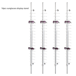 Giá Trưng Bày Kính Râm 12/14/16 Chiếc Gắn Tường Bán Sỉ Nhà Máy Có Khóa Giá Trưng Bày Kính Mắt Có Thể Khóa - Product Image 3