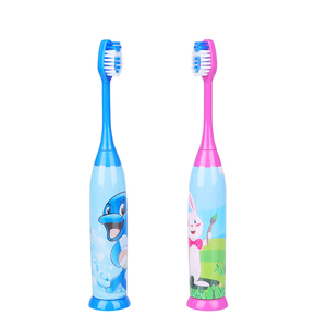 <span class=keywords><strong>Brosse</strong></span> à <span class=keywords><strong>dents</strong></span> électrique pour enfants étanche IPX4 décorée de dessins animés avec <span class=keywords><strong>brosse</strong></span> à <span class=keywords><strong>dents</strong></span> pour enfants à poils polis doux - Product Image 2