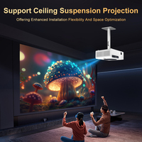 Everycom Q10W HD Smart Android 12 TV Home Cinéma projecteur vidéo led Projecteur 1080P Projecteur 4k Projecteur 4k Beamer