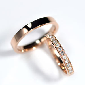 Anillos de Compromiso, Matrimonio y Promesa de Oro de 14K y 18K con Diamantes de Laboratorio - Product Image 5