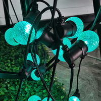 Guirlande lumineuse E17, décoration pour fêtes de jardin, mariages, Noël, étanche