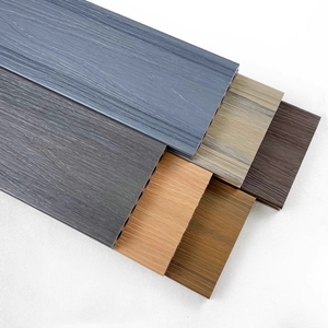 Suelo de WPC para Exteriores de Alta Resistencia, Resistente a los Rayos UV, Impermeable, para Jardín, Madera Plástica Compuesta, Terraza - Product Image 1