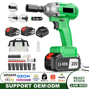 20V Cordless Impact <b>Wrench</b> for DIY Car Work Drill With 320nm Torque Battery-Powered CW-20C Cordless Impact <b>Wrench</b> 320NM CW-20C - Product Image 5