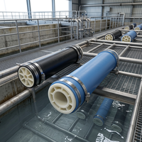 Diffuseur tubulaire à bulles fines pour le traitement de l'eau, tube filtrant à haut débit d'air pour système d'aération
