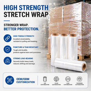 <span class=keywords><strong>Pellicola</strong></span> Plastica Tubolare in Rotoli Pangda, Film Estensibile LLDPE <span class=keywords><strong>per</strong></span> <span class=keywords><strong>Imballaggio</strong></span>, <span class=keywords><strong>Pellicola</strong></span> <span class=keywords><strong>Trasparente</strong></span> in Polietilene - Product Image 6