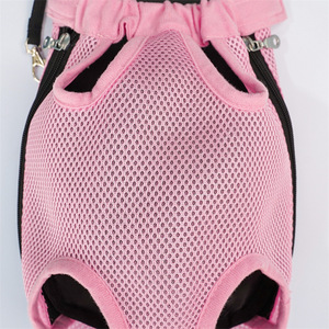 Tas Ransel Gendong Hewan Peliharaan Portabel, Bahan Mesh Bernapas, Gendongan Dada untuk Anjing dan Kucing Kecil, Tas Hewan Peliharaan Bahan Polyester untuk Bawaan di Bahu, Cocok untuk Aktivitas Luar Ruangan - Product Image 2