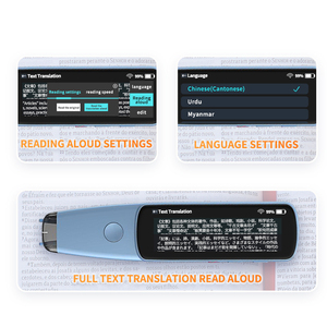 ปากกาสแกนเนอร์ตัวแปลมาร์กเกอร์แบบพกพาใช้งานง่ายแบบ2024บนกระดาษใน112ภาษาสแกนปากกาอ่าน - Product Image 5