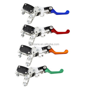 Maître-<span class=keywords><strong>cylindre</strong></span> de frein avant blanc argenté avec levier pliable, pompe de frein hydraulique, pièces de rechange pour moto tout-terrain <span class=keywords><strong>KTM</strong></span> - Product Image 1