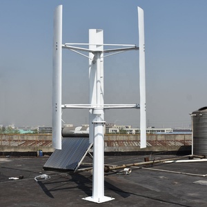 Aerogenerador de Energía Gratuita de 5kw 10kw 20kw de Eje Vertical 96v 120v 220v 380v para Sistemas Conectados a la Red o Aislados - Product Image 1