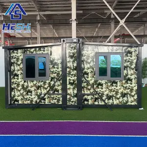 Waterproof 2 Bedroom Modern Prefabricated Small Expandable Container House Price Ready Made Prefab Mobile Mini House