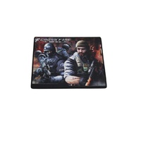 Alfombrilla de Ratón para Juegos de Goma con Diseño Ergonómico, 250*300*2.3mm, Patrón Personalizable, Sublimación Cuadrada, Borde Cosido