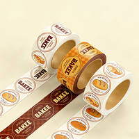 Rouleaux d'étiquettes adhésives transparentes en vinyle imperméable Boyue pour emballages alimentaires - Origine Guangdong, commandes personnalisées acceptées
