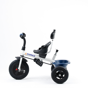 T307 bambino Trike passeggino con barra di spinta staccabile e baldacchino-barra di sicurezza, girare intorno al sistema di stoccaggio cesto per il bambino triciclo - Product Image 6