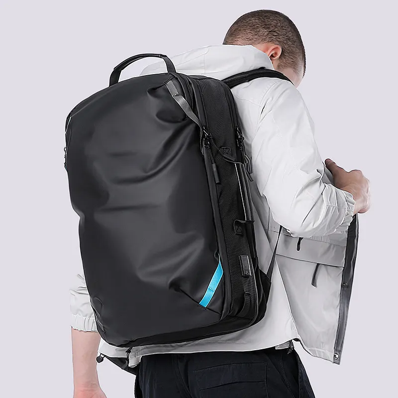 Mochila escolar para viagens ao ar livre, mochila grande e durável à prova d'água para laptop, mochila grande para negócios e faculdades, de alta qualidade, com USB