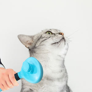 Cepillo profesional para el cuidado de mascotas, cepillo rebanador autolimpiante al por mayor para perros y gatos, rebanador autolimpiante fácil de usar - Product Image 6