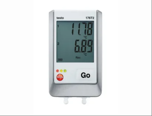 Original Testo 176H2 0572 1762 Four-Channel Humidity and <b>Temperature</b> <b>Data</b> <b>Logger</b> for Cleanrooms & Storage - Product Image 5