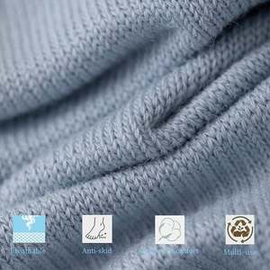 Custom New Style Long Cotton Striped Yoga Socks for Women Anti-slip Specifically Designed for Pilates - Product Image 5