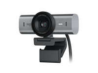 Caméra Web MX Brio UHD 4K HDR avec autofocus, microphone intégré, appels vidéo, enregistrement, interface Type-C pour le bureau
