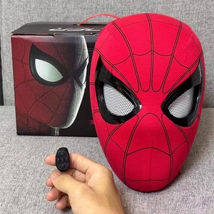 Máscara de Superhéroe con Ojos Móviles, Ajustable, para Niños/Adultos, Máscara de <span class=keywords><strong>Spiderman</strong></span> - Product Image 1