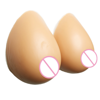 Vente en Gros Bretelles Réglables Forme Goutte d'Eau Silicone Formes Seins Faux Seins pour Femmes Mastectomie Transgenre