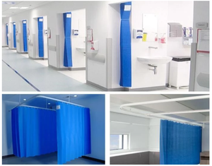 Rèm Y Tế Rèm Ngăn Chống Cháy GiườNg BệNh Dùng Một Lần - Product Image 3