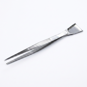 Pince à épiler pratique en acier inoxydable DK-796 avec cuillère - Product Image 1