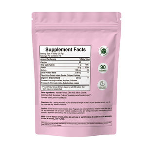 Proteína de Suero de Leche Sin Azúcar OEM, Sabor Fresa y Sandía, Proteína Transparente en Polvo, Apoya el Desarrollo Muscular Magro y Aumento de Masa Muscular - Product Image 5