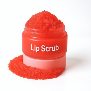 Exfoliante Labial Vegano Orgánico de Fresa Natural de Alta Calidad al por Mayor, Iluminador, Personalizado, Rosa, Exfoliante, Fabricante de Marca Privada - Product Image 4