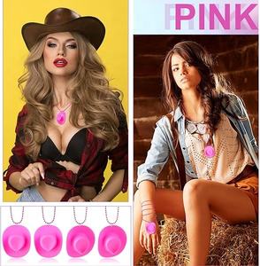 หมวกผ้ายีนส์ขนาดเล็กหมวกวันเกิดน้ำหนักเบาหมวกคาวบอยตะวันตกสำหรับปาร์ตี้สละโสดดีไซน์ใหม่จากโรงงาน - Product Image 4