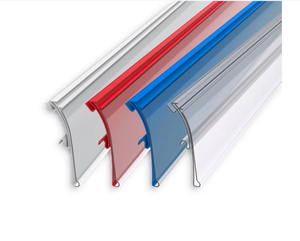 Hot Seller Esl Rail Price Tag Electronic Data <b>Strips</b> Label Holder <b>Plastic</b> Extrusion Pvc for Supermarket Shelves - Product Image 3