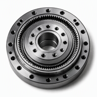 JXD Machining – Réducteur harmonique de précision CNC sur mesure, composant en acier inoxydable et alliage d'aluminium, prototypage et fabrication OEM