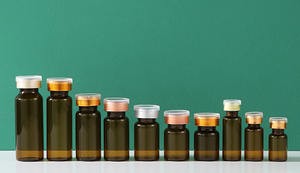 Zhongle Peptide Industry – Ampoules stériles en plastique écologique de 3 ml, 5 ml, 10 ml pour poudre lyophilisée de peptides, flacons bruns officinaux - Product Image 4