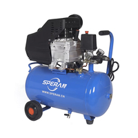 Compresseur d'air électrique portable SPERAN Mini 24L 8 bars 220V 2,2KW 3HP à piston lubrifié à entraînement direct pour peinture au pistolet