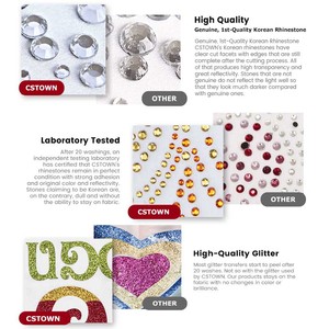 Concientización sobre el cáncer de mama Transferencia de calor Transferencia de logotipo de diamantes de imitación - Product Image 6