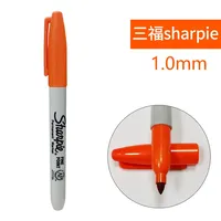 Marqueur de peinture Sharpie multicolore, pointe fine imperméable de 1 mm, marqueur permanent sans poussière, stylo pour gribouillage, écriture, papeterie