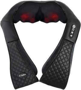 Venta caliente de fábrica, masajeador de espalda Shiatsu de cuerpo entero para amasar tejido profundo con calefacción, masajeador para aliviar el dolor de cuello y hombros - Product Image 1