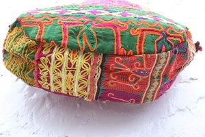 Bolso Tote Banjara Vintage, Bolso de Hombro Bordado a Mano con Flores, Gran Capacidad, Forro de Algodón Ligero - Product Image 4