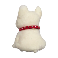 Jouet Squishy Chien Floqué Adorable en TPR à Pattes Relevées, Anti-Stress, Ornement de Bureau Nouveauté, Vente Chaude