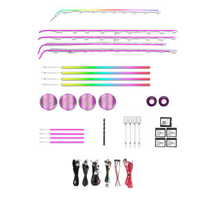 Kit de Actualización de Iluminación Ambiental Symphony de 64 Colores para BMW X3/X4 2018-2024, Tira de Luces LED Interiores - Product Image 1