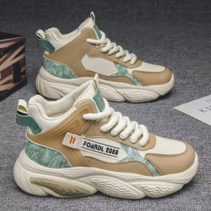 Men's 2025 Autumn High-Top Running Shoes for <b>Boys</b> & Teenage <b>Boys</b> Slip-On Closure XuanWu Trendy Brand - Product Image 6