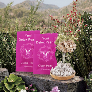 Kadınsı sağlık için doğal bitkisel Yoni inciler dengeli canlı detoks kadınlar için vajinal enfeksiyon bakımı geliştirmek - Product Image 2