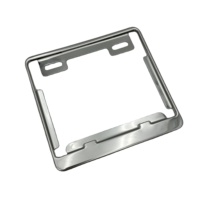 Support de plaque d'immatriculation de moto en aluminium antirouille standard japonais, vente en gros