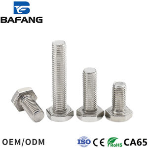 Болт с внешней шестигранной головкой из нержавеющей стали 316 A4-70, винт с шестигранной головкой M10 M12 M14 M16, болт из нержавеющей стали - Product Image 4