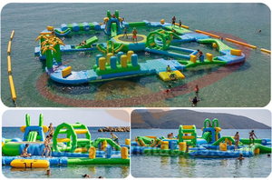 Fabricante gran <span class=keywords><strong>parque</strong></span> acuático inflable equipo flotante para playa o lago mejor precio <span class=keywords><strong>parque</strong></span> marino inflable - Product Image 2